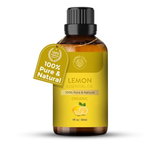 Carno Calm Lemon Essential Oil 30ml | 100% Pure & Natural for Skin Care