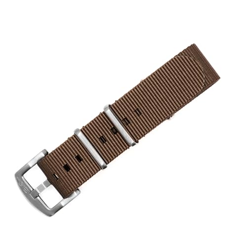 Image of BluShark - Original Collection Military-Style Waterproof Watch Strap, Fits All Timepiece Brands, Durable Nylon Wristwatch Accessories with Stainless Steel Buckle - 18mm, 20mm, 22mm & 24mm Watch Bands