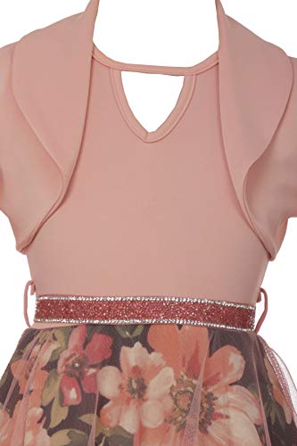 iGirlDress Girls 2 Pieces Jacket Dress Rhinestones Holiday Flower Girl Dress USA 4-144