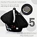 beatoutou Baby Car Seat Cover,Patented Waterproof Baby Car Seat Cover for Boys & Girls,Infant Car Seat Cover Canopy for Girls,Windproof Car Seat Canopy for Boys, Keeps Babies Warm and Cozy (Black)