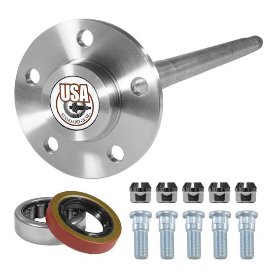 Rear Axle Kit Fits Dana M35 Diff 27 Spline 29-1/8 Long