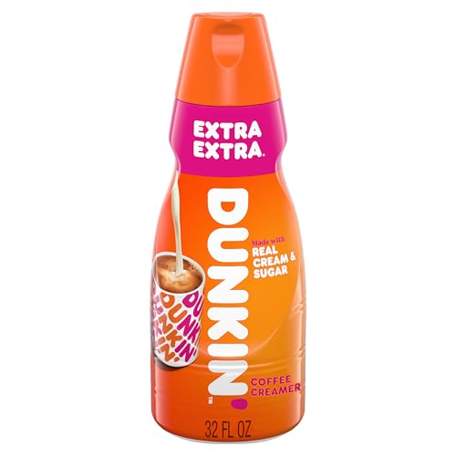 Dunkin’ Extra Extra Coffee Creamer, 32 oz.
