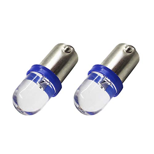 Ruiandsion 2Pcs Ba9S Led Bulbs Blue 12V 1895 1891 53 57 Led Bulb 47830 64111 3893 Led Light Bulbs For Car Interior Dome Map License Plate Glove Box Lights #TOP11