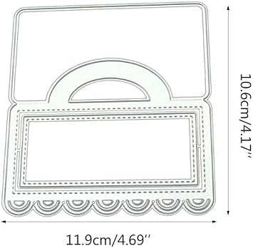 Packaging Card Cutting Dies for Card Making,Cutting Dies Cut Stencils for DIY Scrapbooking Photo Album Decorative Embossing Paper Dies for Card Making Templated+Cute Brooch Pin