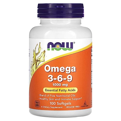NOW Foods Omega 3-6-9, 1000 Mg 100 Unidades 190 g