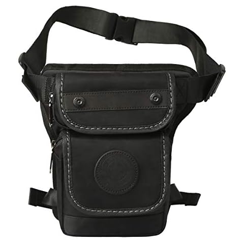 Eshow Bolsos de Pierna para Hombres Cover