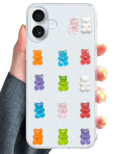Coque iPhone 16 ours mignonne pour égayer vos selfies et journées