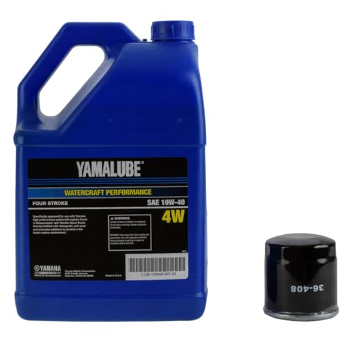 Watercraft Superstore Oil change kit compatible with Yamaha 4 Stroke Waverunners - 1000cc, 1100cc and 1050cc TR-1 Engine (Lube & Filter Only) - Thumbnail 3
