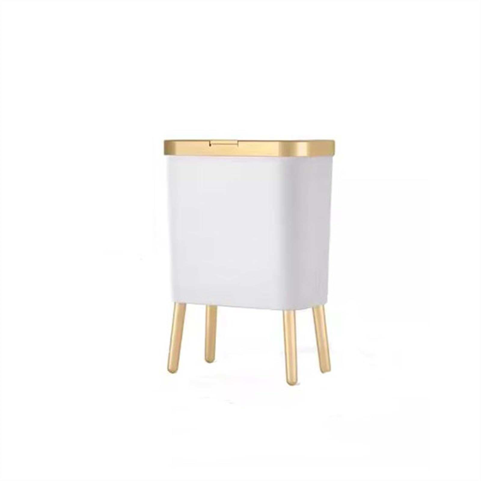 Poubelle Cuisine Grande Capacité avec Couvercle TUSUOD Design Créatif Luxe