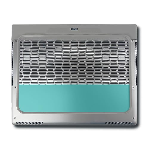 Image of MightySkins Skin Compatible with Alienware X16 R1 (2023) Full Wrap Kit - Solid Turquoise | Protective, Durable, and Unique Vinyl Decal wrap Cover | Easy to Apply & Change Styles | Made in The USA