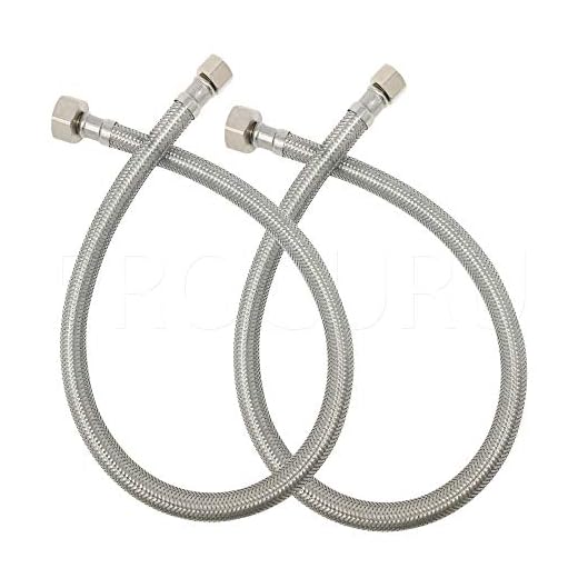 Braided Stainless Steel Faucet Hose Connector