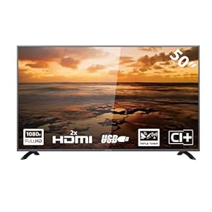 YASIN SCEPTR X50 (50 inch, FHD 1920x1080p) Triple Tuner, CI+, 2x HDMI, USB
