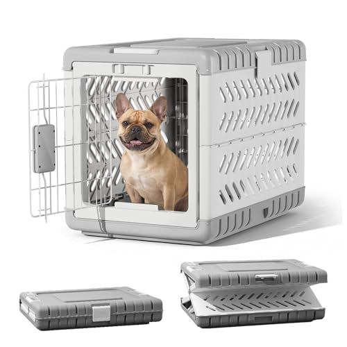 Gardner Pet Jaula Plegable para Perros, 71x46.5x53cm,Gris