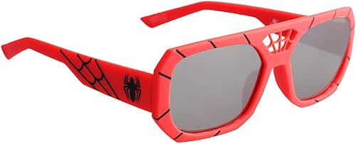 Sun-Staches Official Spider-Man Sunglasses Dress Up Costume Accessory UV 400 One Size Fits Most Kids