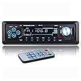 PolarLander 12V Bluetooth Car Radio Player Stereo FM MP3 USB SD AUX Audio Auto Electronics Autoradio 1 DIN