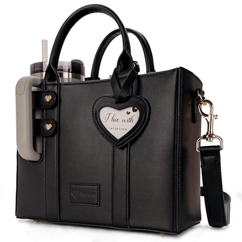 SipCarry Stanley Tassen-Geldbörse Tragetasche für Stanley-Getränkehalter 1 2 l Geldbörse Organizer für Trinkbecher für Damen Midnight Onyx Nutzfahrzeug