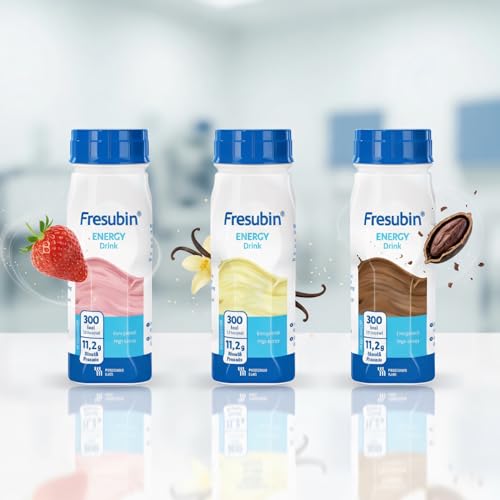 Fresubin Energy Drink Medizinische Trinknahrung Vanille Schokolade und Erdbeere Best of 3 Sorten