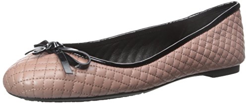Michael Kors Melody Quilted Ballet Flats Dusty Rose 9.5M