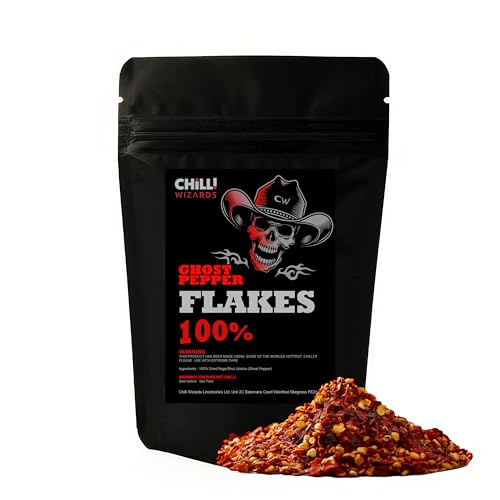 Ghost Pepper Chilli Flakes (Naga Jolokia) 25g - SALE