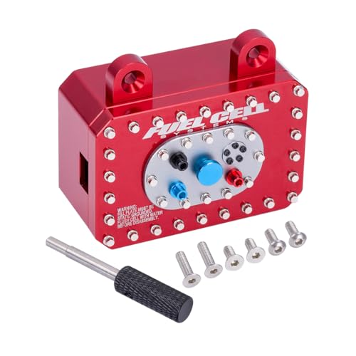 Aluminum Receiver Box 60 * 40 * 26mm 1:10 Scale Fuel Tank for RC4WD Trail Finder II Gelande II SCX...