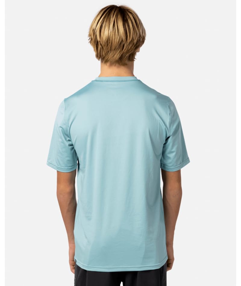 Rip Curl Men's Island Vibe Short Sleeve Uv 50+ Loose Fit Rashguard3
