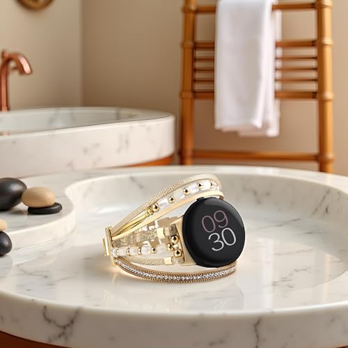 Correa de cuero para Google Pixel Watch 41mm miniatura 6