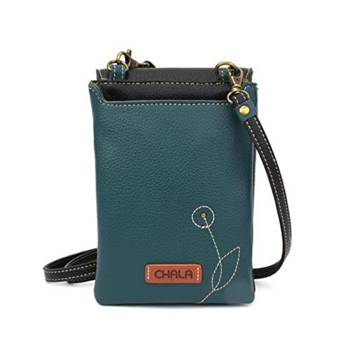 CHALA RFID Criss Crossbody Cell Phone Purse - Women Faux Leather Xbody Handbag with Adjustable Strap2