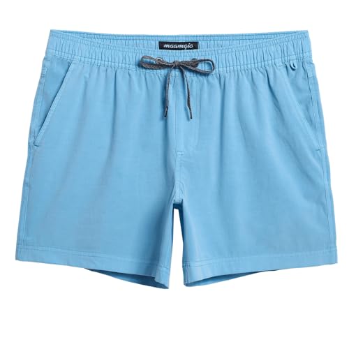Image of maamgic Men's 5 inch Inseam Shorts Pull-On Relaxed Fit Comfort Stretch Short Shorts with Pocket
