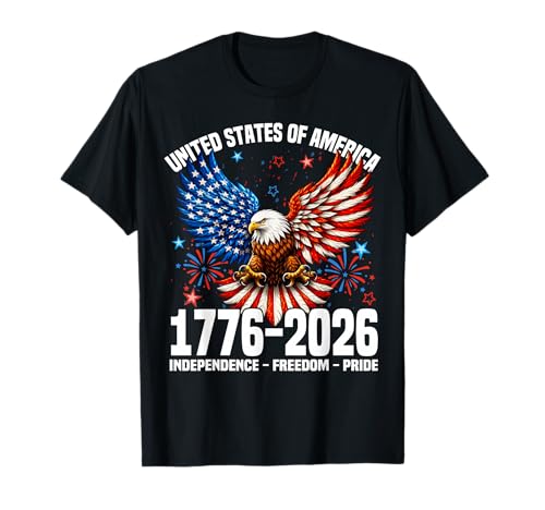United States American Eagle 4th of July Patriotic Men Boy T-Shirt