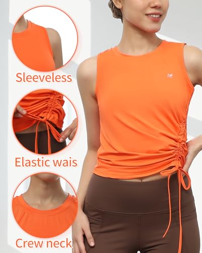 Women's Workout Tank Tops - Sleeveless Shirts for Women Loose Fit for Athletic Running Tennis Yoga Workout2