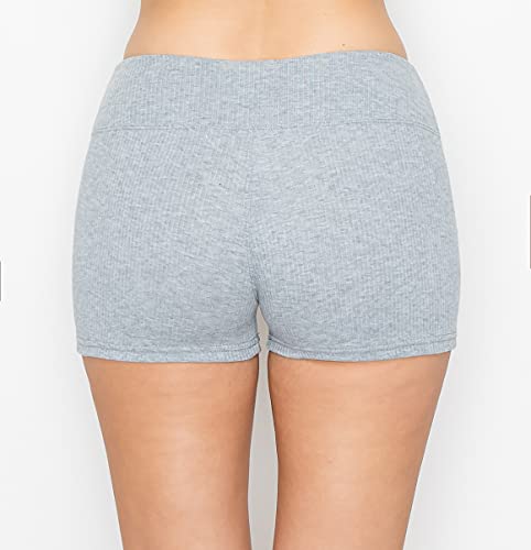 Image of ALWAYS Faux Leather Shorts - High Waist Active Stretch Yoga Short Pants for Women