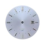NH34 Zifferblatt Mechanische Uhr Modifizierte GMT Vier Zeiger Zifferblatt Durchmesser 35mm NH34 Zifferblatt Herrenuhr Zubehör(17)