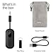 Twelve South AirFly Pro Bluetooth Wireless Audio Transmitter/Receiver for up to 2 AirPods/Wireless Headphones; Use with Any 3.5 mm Audio Jack, Black