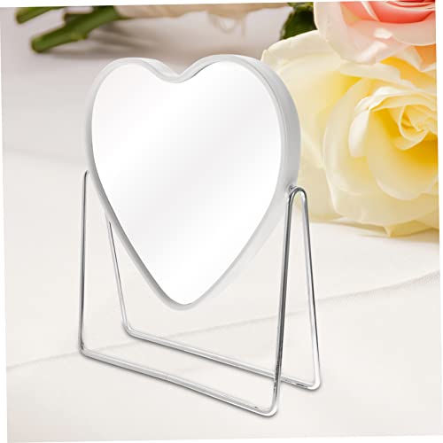 Espejo de mesa WOONEKY con soporte metálico giratorio miniatura 2