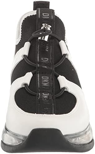 DKNY Women's Everyday Comfortable TACE-Slip On Sneak Sneaker, BK/BRT WHT, 9 | Image 1