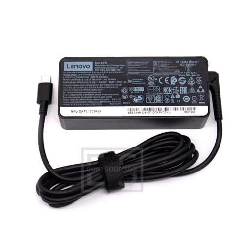 Chargeur rapide USB C 65W pour travailler sur Lenovo ThinkPad au bureau - 2
