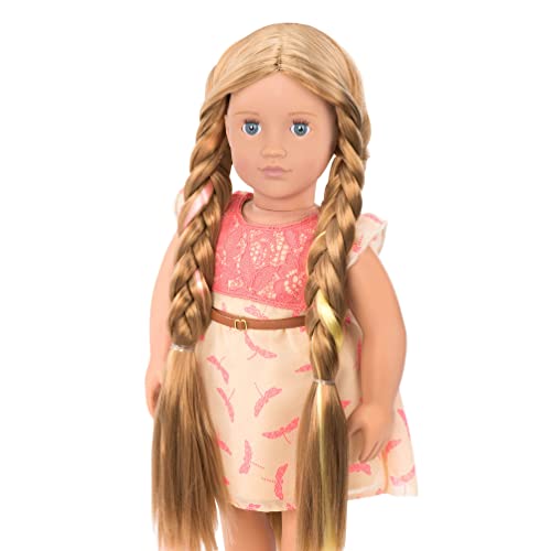 Muñeca Our Generation Portia 18 Pulgadas Pelo Marrón miniatura 3
