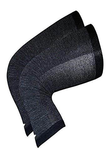Defeet Kneeker Charcoal Wool Socks, One Size
