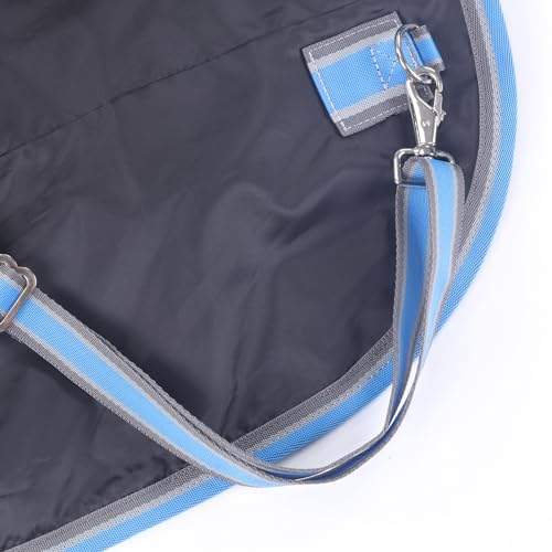 Image of 1200D Mini Horse /Pony Blanket 0g No-Fill Waterproof Turnout Sheet | 1200D Ripstop Outer, Waterproof Breathable Shell, Smooth Lining, Keep Dry in Rain /Mud, Fits Foals /Weanlings /Yearlings /Donkeys