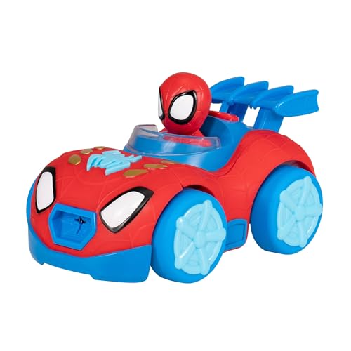 Marvel: Spidey und Seine Super-Freunde SNF0167 - Mech Web Crawler, Fahrzeug ab 3 Jahren