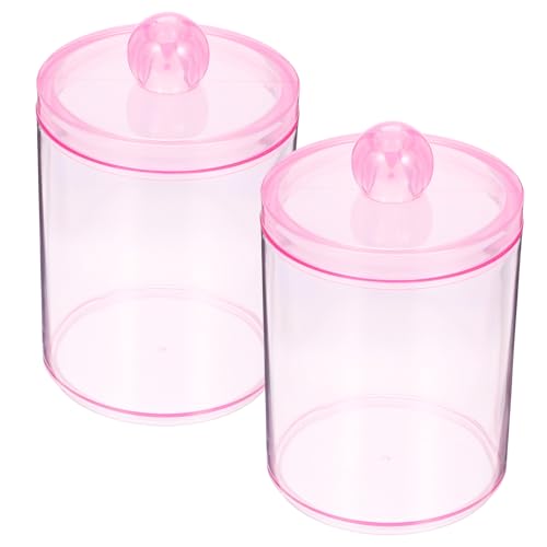 MOTHNUR Juego De 2 Frascos De Baño Tapa