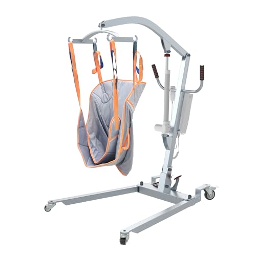 Huilink Electric Patient Lift with Sling, 400 lb Capacity