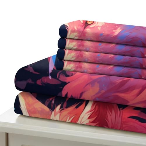 Housse de couette loup 3D avec fermeture éclair ado - 6
