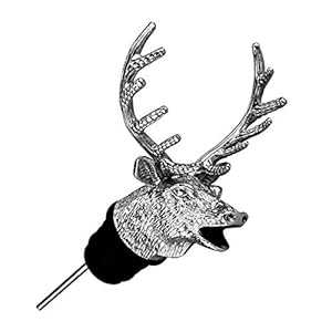 Wijn Schenker Hertenkop Vorm Wijn Schenker Dier Wijn Schenker Uitloop Siliconen Stop 3D Wijn Schenker Zinklegering…