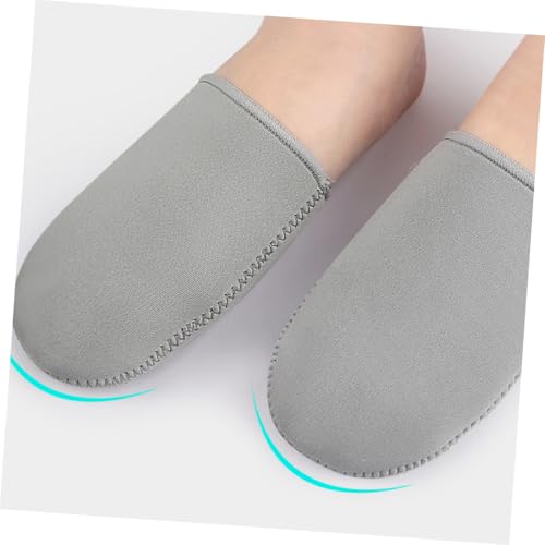 1 par de calentadores de dedos aislados de neopreno para ciclismo y deportes al aire libre, diseño de medio dedo para pie y calor para correr y estilos de vida activos miniatura 5