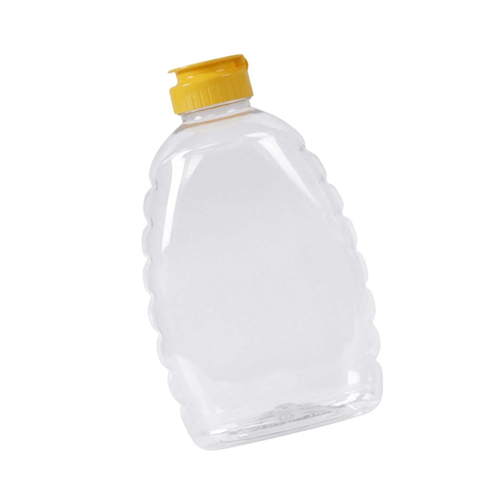 Yhplxyuus Leak Proof Thickened Clear Sauce Bottle with Secure Lid Clear Viewing Sauce Container 6 Size for Kitchen & Dining Use Condiment Container