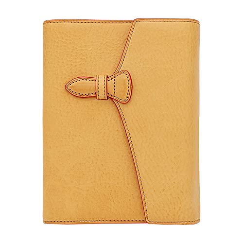 ブレイリオ システム 手帳 バイブル ミネルバ ボックス リング 径 20 mm ベルト フラップ ナチュラル 593