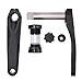Heitune XX1 GXP X11 Fahrrad Kurbelgarnitur aus Aluminiumlegierung mit Tretlager Fahrradzubehör(Crank with Bottom Bracket)