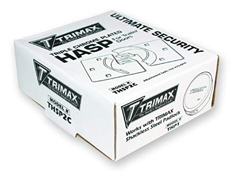 Image of Trimax THSP2C Hockey Puck Internal Shackle Door Hasp (Pack of 2)