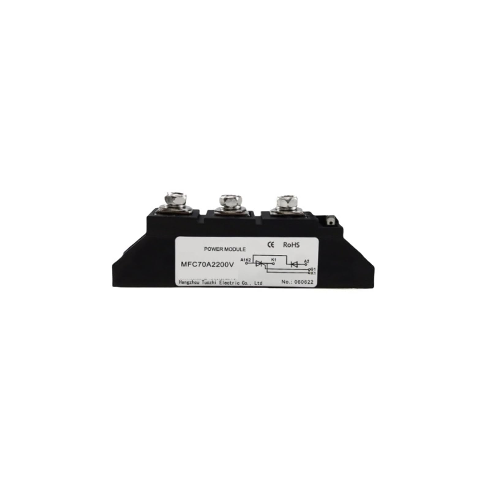Module redresseur de thyristor MFC70A2200V avec isolation de tension 2500V
